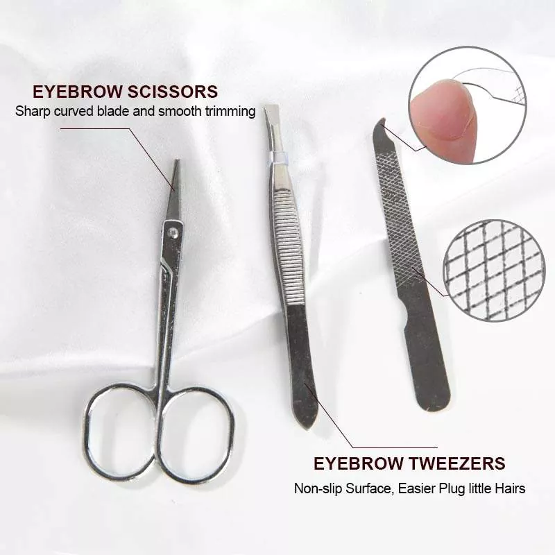 6pcs Manicure & Pedicure Set Kit Edelstahlnagelwerkzeuge